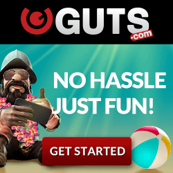 Guts Casino - 400 Welcome Bonus